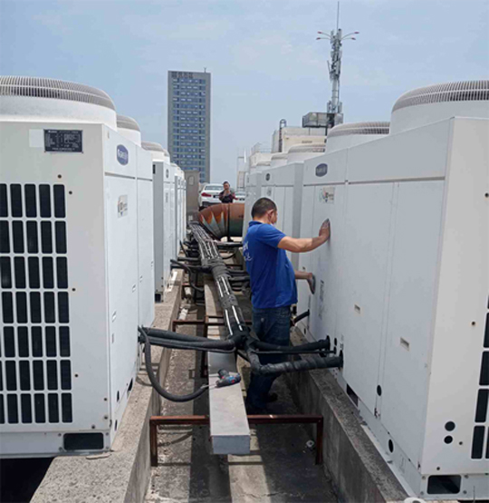 祁连中央空调制热和不制冷系统维修方法